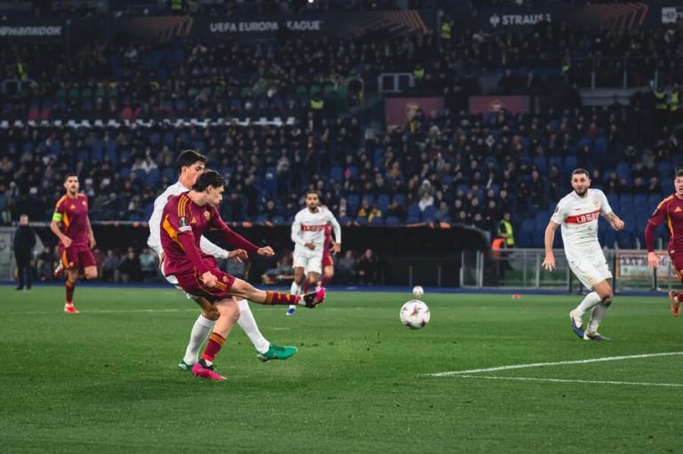 AS Roma vs VfB Stuttgart (03:00 – 23/01) | Xem lại trận đấu